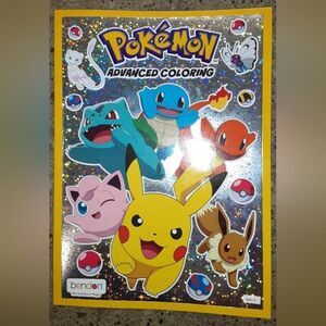 New Pokemon Advanced Coloring Book